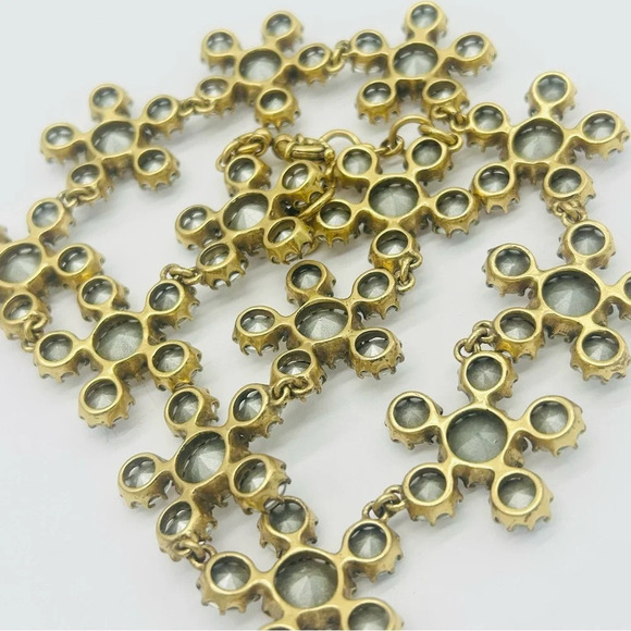 J. Crew AB Crystal Cluster Necklace - Picture 4 of 4